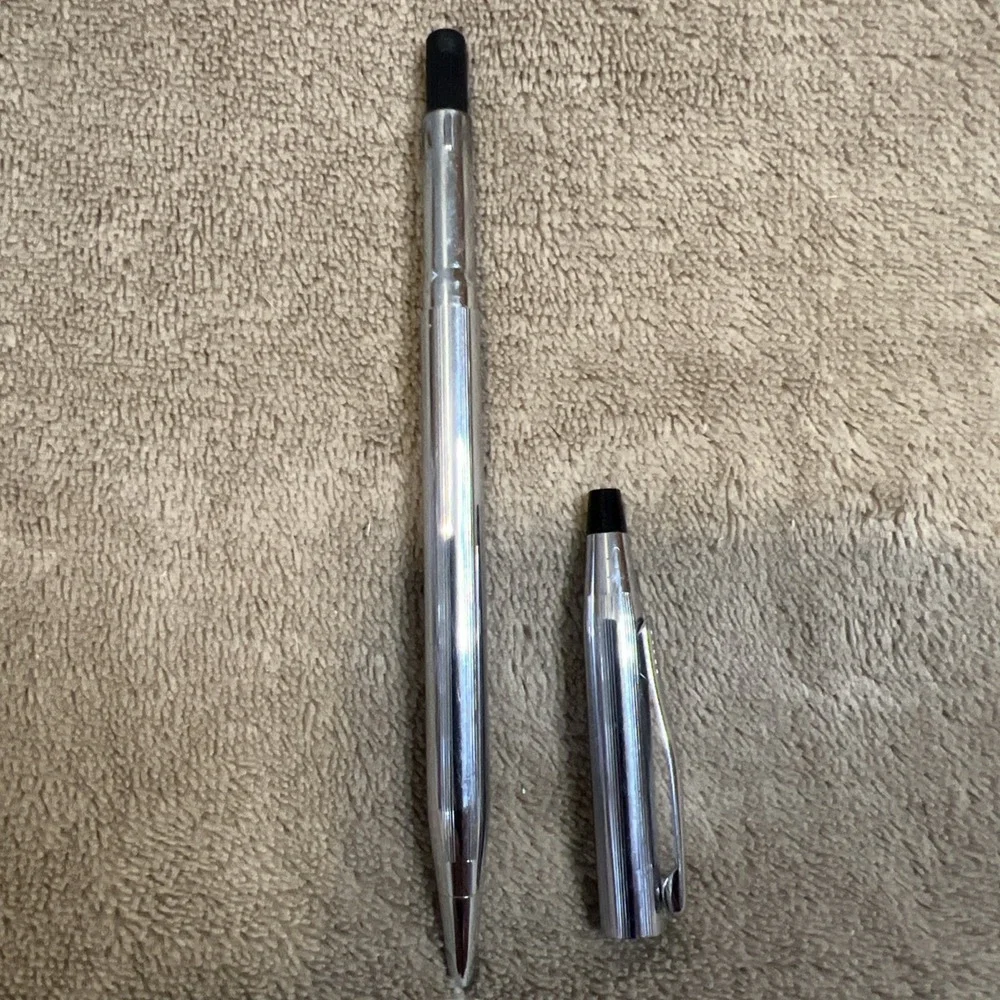 Cross Classic Century 3502 Ballpoint Pen Chrome Made In‎ The USA